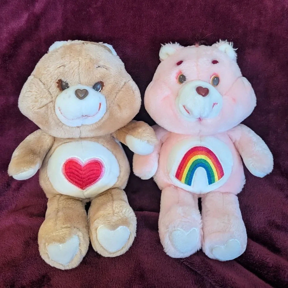 Vintage Care Bears: Set Of 5